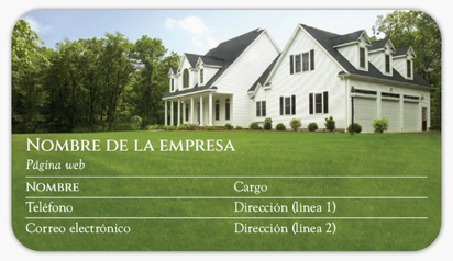 Vista previa del diseño de Galería de diseños de tarjetas de visita adhesivas para tasación e inversión de viviendas, Pequeño