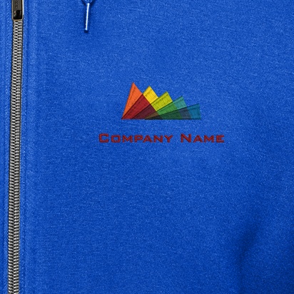 Design Preview for Design Gallery: Marketing & Communications Hoodies, Royal Blue