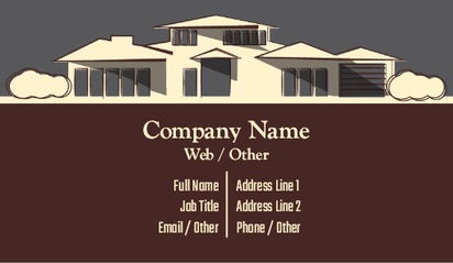 Design Preview for Design Gallery: Real Estate Appraisal & Investments Business Card Stickers
