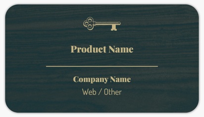 Design Preview for Design Gallery: Property Management Product Labels on Sheets, Rounded Rectangle 8.7 x 4.9 cm