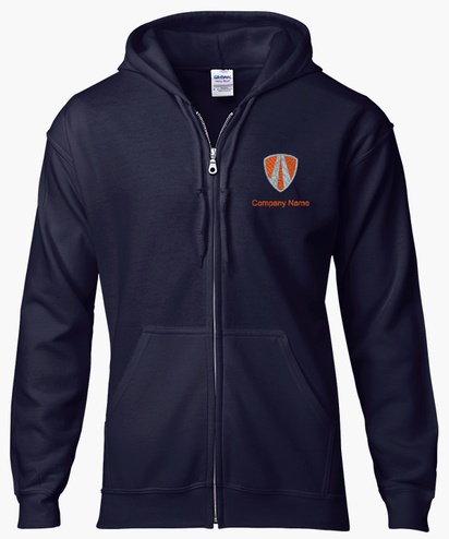 Design Preview for Design Gallery: Automotive & Transportation Zip Up Hoodies