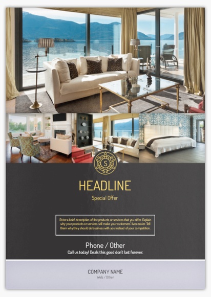 Design Preview for Design Gallery: Home Staging Flyers & Leaflets,  No Fold/Flyer A4 (210 x 297 mm)