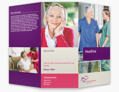 Design Preview for Community Living Custom Brochures Templates, 8.5" x 11" Tri-fold