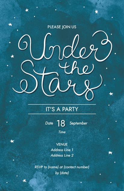 Design Preview for Design Gallery: Engagement Party Invitations and Announcements, Flat 11.7 x 18.2 cm