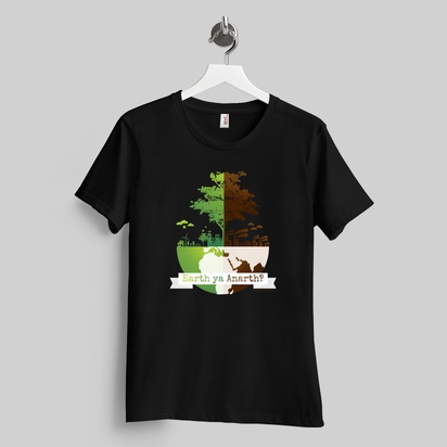 Design Preview for Design Gallery: Premium Men's Cotton T-Shirt