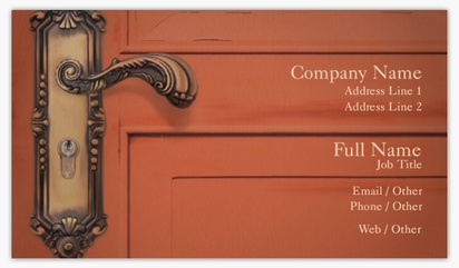 Design Preview for Design Gallery: Locksmiths Non-Tearable Visiting Cards