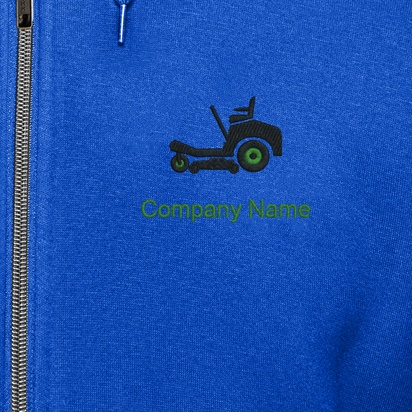 Design Preview for Design Gallery: Agriculture & Farming Customised Hoodies, Royal Blue