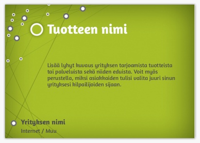Mallin esikatselu Mallivalikoima: Ohjaus & Valmennus Rullatarrat, Suorakulmio 10,5 x 7,4 cm Valkoinen paperi
