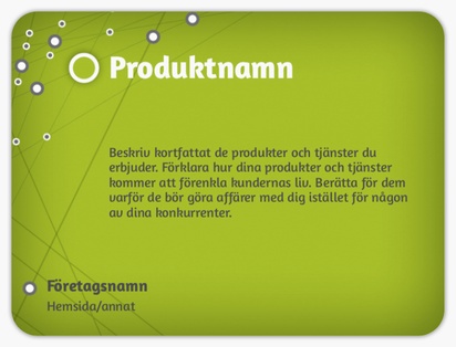 Förhandsgranskning av design för Designgalleri: Privatlektioner Produktetiketter på ark, Rundad rektangel 10 x 7,5 cm