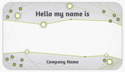 Design Preview for Design Gallery: Marketing & Communications Name Tags