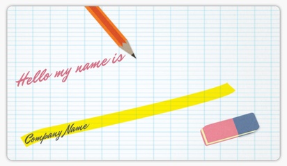 Design Preview for Design Gallery: Education & Child Care Name Stickers