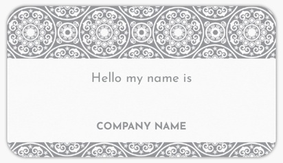Design Preview for Design Gallery: Beauty & Spa Name Tags