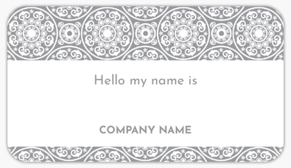 Design Preview for Design Gallery: Beauty & Spa Name Tags