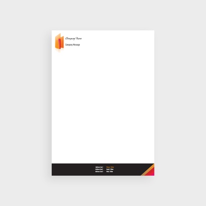 Design Preview for Design Gallery: Travel & Accommodation Letterheads