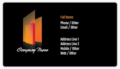 Design Preview for Design Gallery: real estate Business Card Stickers