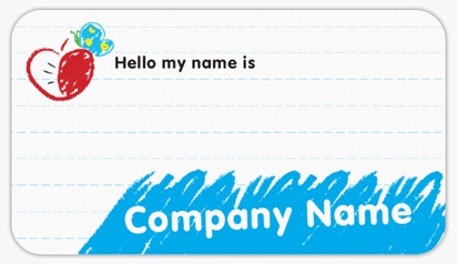 Design Preview for Design Gallery: Childcare & Early Education Name Tags