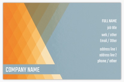 Design Preview for Design Gallery: Customer Service Metallic Business Cards