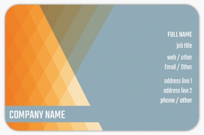 Design Preview for Design Gallery: Customer Service Rounded Corner Business Cards, Rounded Standard (85 x 55 mm)