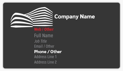Design Preview for Design Gallery: Urban Planning Business Card Stickers