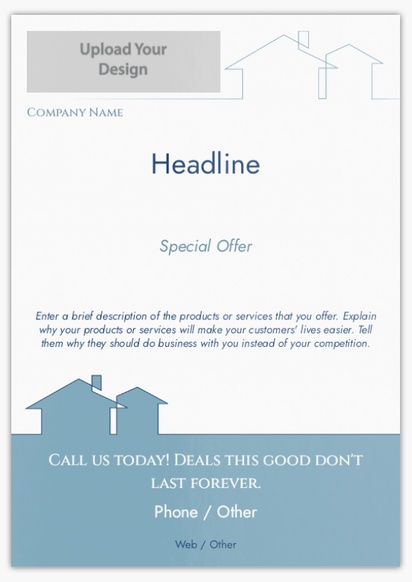 Design Preview for Design Gallery: Mortgages & Loans Flyers & Leaflets,  No Fold/Flyer A5 (148 x 210 mm)