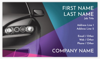 Design Preview for Driving Schools Ultra Thick Business Cards Templates