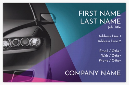 Design Preview for Design Gallery: Auto Dealers Linen Business Cards