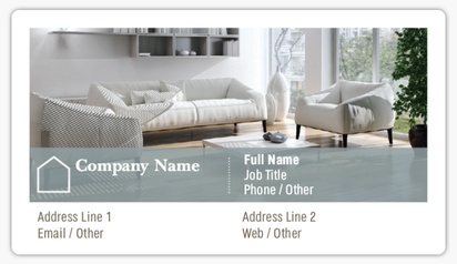 Design Preview for Design Gallery: interior design and decorating Business Card Stickers