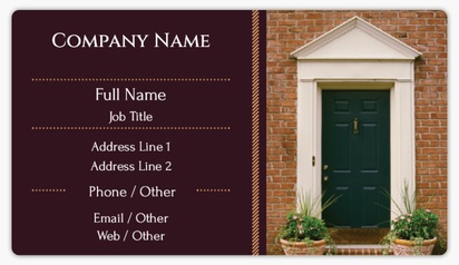 Design Preview for Design Gallery: Mortgages & Loans Business Card Stickers