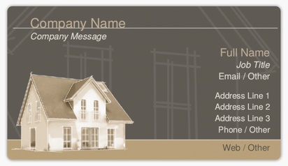 Design Preview for Construction, Repair & Improvement Business Card Stickers Templates