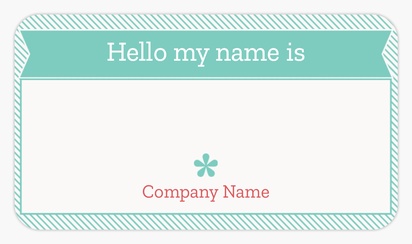 Design Preview for Printable Children's Name Tags