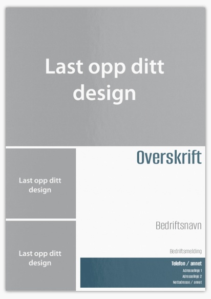 Forhåndsvisning av design for Designgalleri: Flyere og brosjyrer,  Ikke foldet A3 (297 x 420 mm)