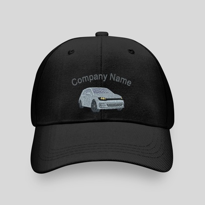 Design Preview for Design Gallery: Embroidered Caps, {color}