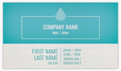 Design Preview for Religious & Spiritual Pearl Business Cards Templates, Standard (3.5" x 2")