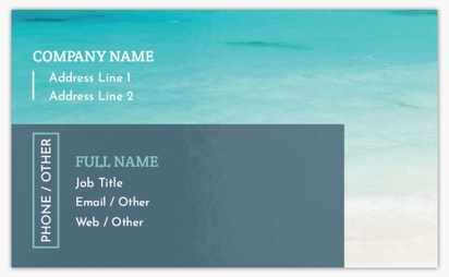 Design Preview for Design Gallery: Travel & Accommodation Classic Visiting Cards