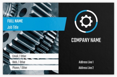 Design Preview for Design Gallery: Excavation Ultra-Thick Business Cards, Standard (85 x 55 mm)