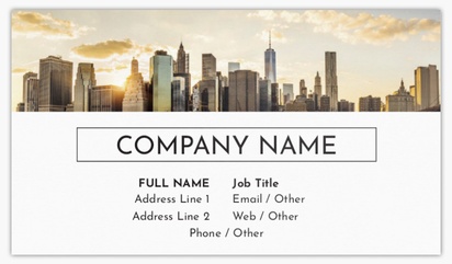 Design Preview for Design Gallery: Business Consulting Glossy Business Cards, Standard (3.5" x 2")