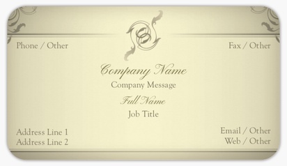 Design Preview for Property & Estate Agents Business Card Stickers Templates