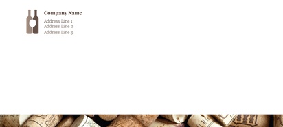 Design Preview for Design Gallery: Food & Beverage Custom Printed Envelopes, 220 x 110 mm