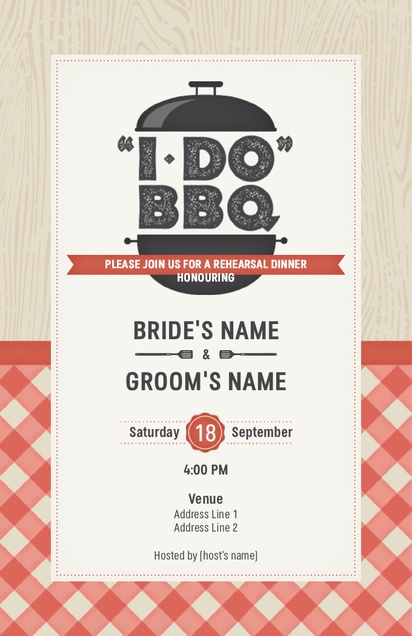 Design Preview for Wedding Party Invites