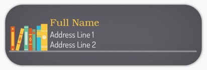 Design Preview for Design Gallery: Writing & Editing Return Address Labels