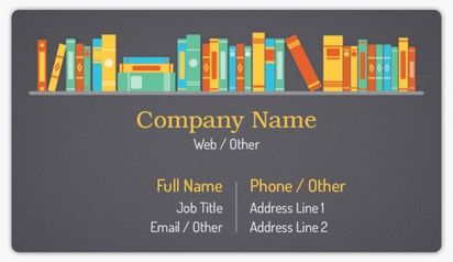 Design Preview for Design Gallery: primary schools Business Card Stickers