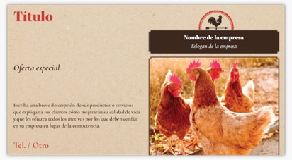 Un gallina alimento diseño marrón naranja para Animales