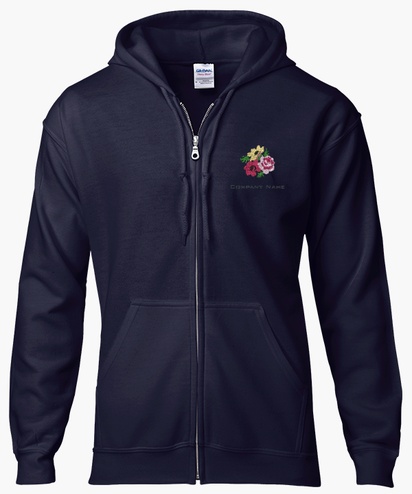 Design Preview for Design Gallery: Retail & Sales Zip Up Hoodies