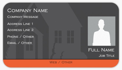 Design Preview for Design Gallery: Estate Agents Business Card Stickers, Small