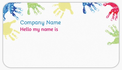 Design Preview for Design Gallery: Fun & Whimsical Name Tags