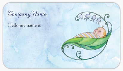 Design Preview for Design Gallery: Health & Wellness Name Tags