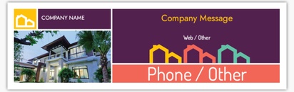 Design Preview for Design Gallery: Property Estate Solicitors Vinyl Banners, 76 x 244 cm