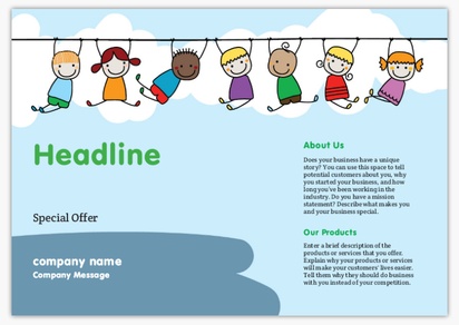 Design Preview for Design Gallery: Education & Child Care Flyers, None A5