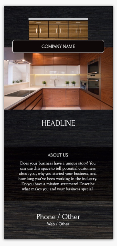 Design Preview for Design Gallery: Kitchen & Bathroom Flyers, None DL