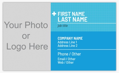 Design Preview for Design Gallery: Medical Equipment & Pharmaceuticals Standard Business Cards, Standard (91 x 55 mm)